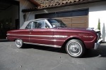 1963 Falcon Futura Convertible – Door latches and brake light repair, and LED Tail light installation – San Diego, California